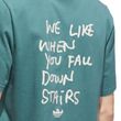 Camiseta Masculina Adidas Shmoofoil Stairs Preloved Teal-JX5452- -5-